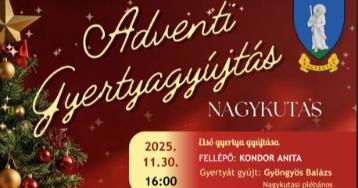 Adventi gyertyagyújtás 2025 Adventi gyertyagyújtás 2025